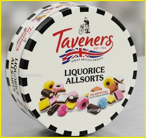 Taveners liquorice all - liquorice,