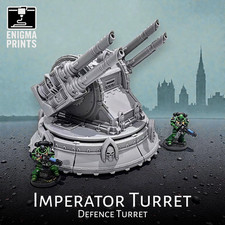 Imperator Turret - 28mm 3d