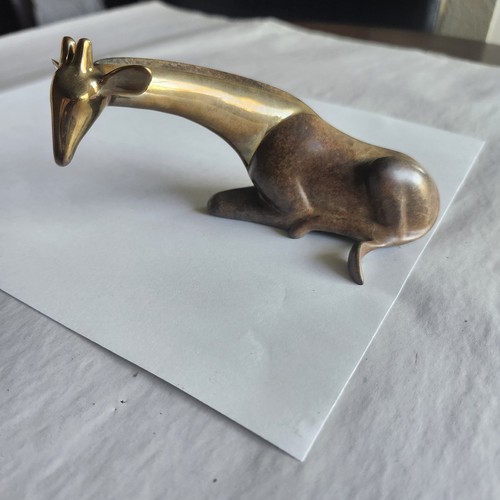 Loet vanderveen bronze giraffe - bronze,