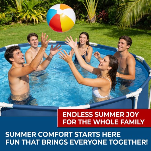 12ft large swimming - 12ft, steel