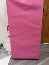 Foldable Gymnastics Mat Pink 8ft x 4ft
