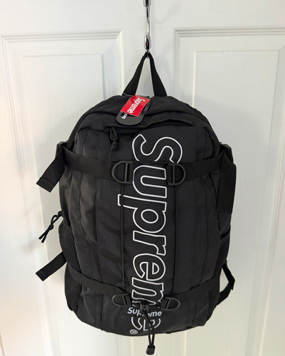 Supreme black cordura daypack - black,