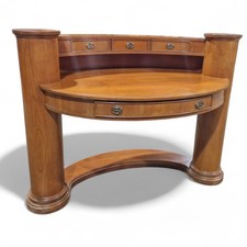 Curved desk Biedermeier style