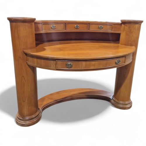 Curved desk biedermeier style - curved,