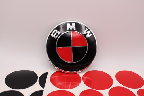 Black and red emblem - black,