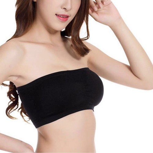 Seamless bandeau bra boob - seamless,