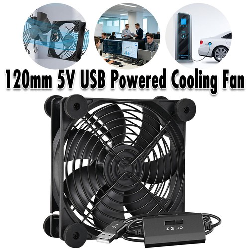 Usb cooling fan 120mm - 120mm, for