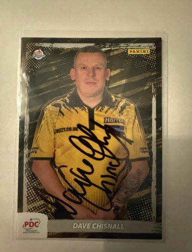 Dave chisnall hand - signed, pdc
