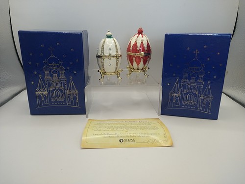 Atlas faberge egg trinket box - faberge,