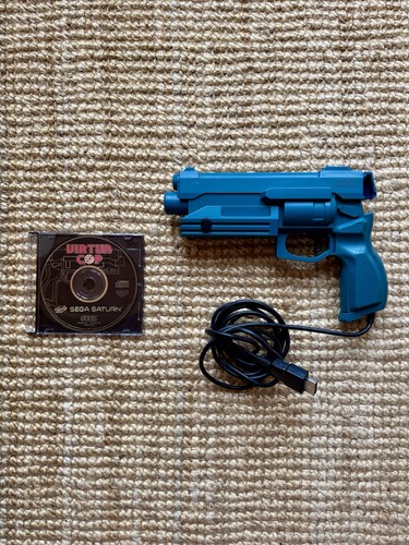 Sega saturn virtua cop bundle - sega,
