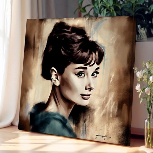 Audrey hepburn digital art - hepburn,