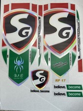 SG Cricket bat sticker 3d Embossed(replica)
