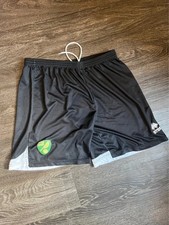Norwich City Football Shorts Errea Black Size Large