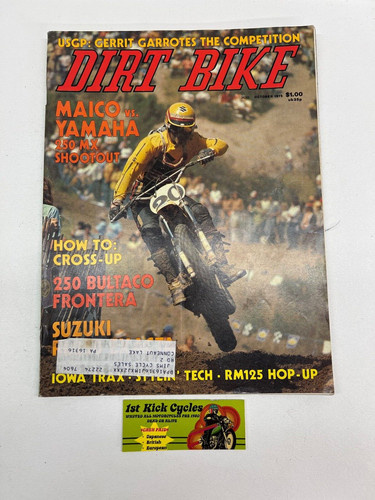 Dirt bike magazine october - bike,
