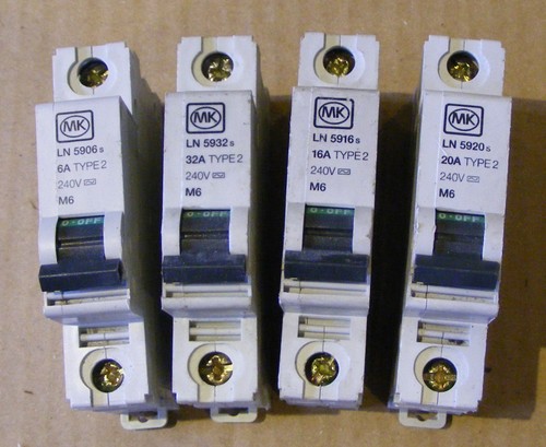 Mcb 40a 32a 20a - mcb's, 40a,
