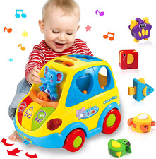Colorful Baby Car Shape Sorter