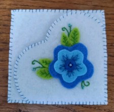 Handmade Felt Fabric Stitched