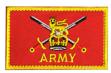 British Army Official VELCRO® Patch Backpack Combat Military Airsoft Embroided