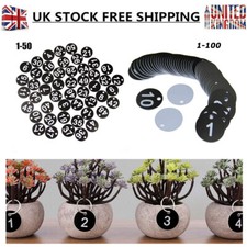 50/100x Laser Engraved Number