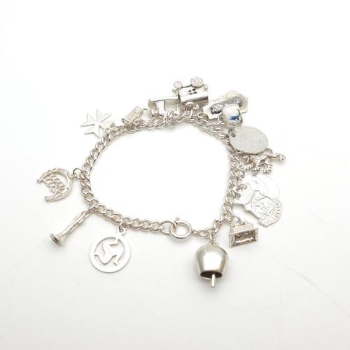 Sterling silver vintage charm - sterling,