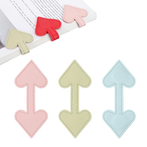 Magnetic bookmarks 3pcs heart - 3pcs,