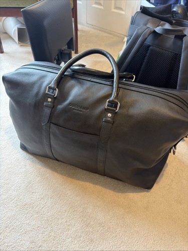 Duchamp men black leather - black,