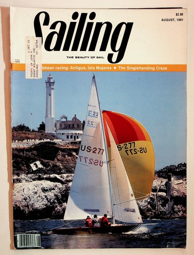 Sailing magazine august 1981 - magazine,