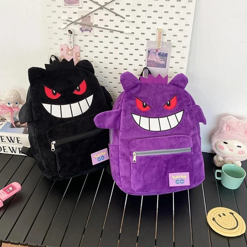 Gengar pokemon backpack plush - gengar,