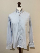 7CAMICIE Mens Large L Blue