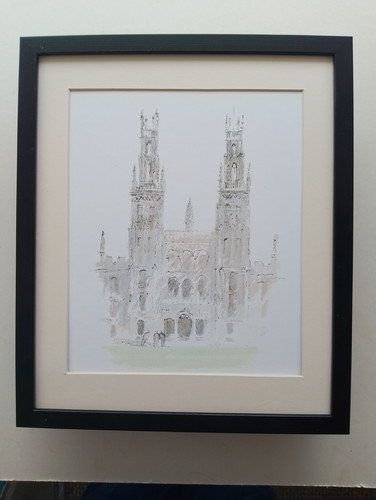 Hugh casson print all souls - 'all,