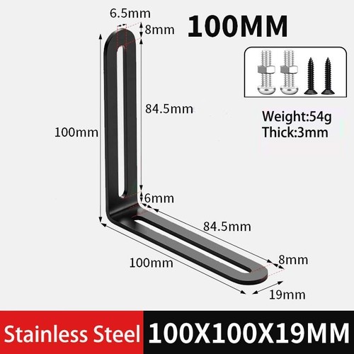 Stainless steel angle bracket - stainless,