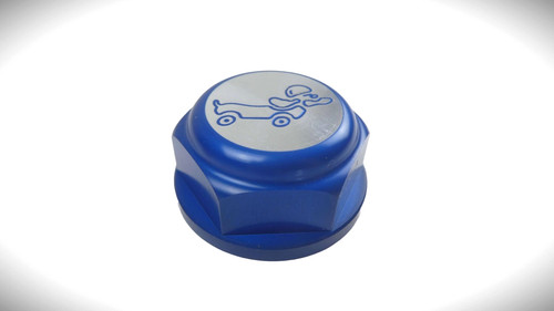 Cnc steering head nut - nut, honda