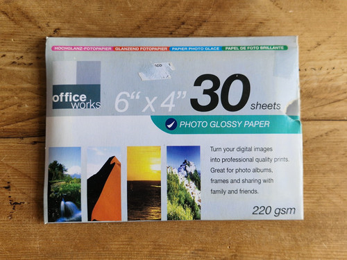 Office works photo glossy