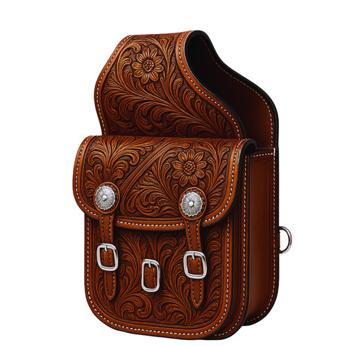 Horse saddle bag leather - saddle,