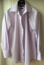Austen Reed Shirt Gent’s Pale Pink Dress New - 17.5 BNWOT Quick Iron Immaculate 