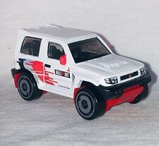 Hot Wheels Mitsubishi Pajero Evolution White Red 1:64 Used Please See Photos