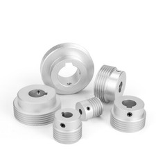 5PJ Multi Ribs Groove Pulley V Belt Rib Motor Transmission Drives Wheel 20-50mm