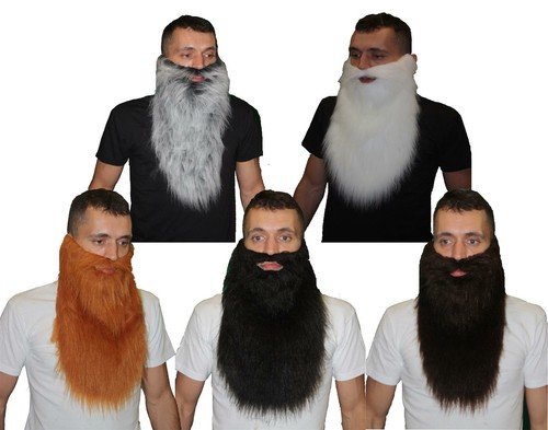 Adults length beard pirate - 16",