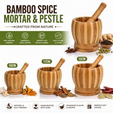 Pestle and Mortar Set Natural