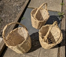 Vintage Split Cane Baskets