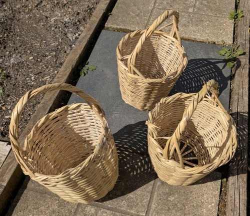 Vintage split cane baskets - vintage,