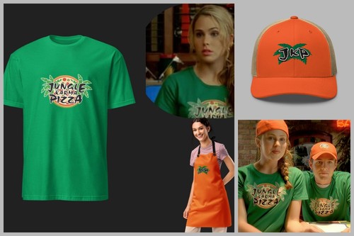 Jungle karma pizza t - |, t-shirts