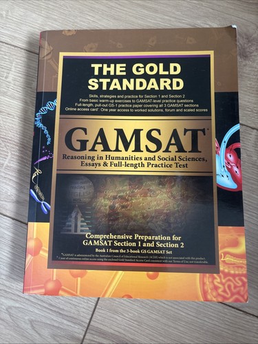 Gamsat the gold standard - gamsat,