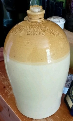 Large exeter devon flagon - exeter,