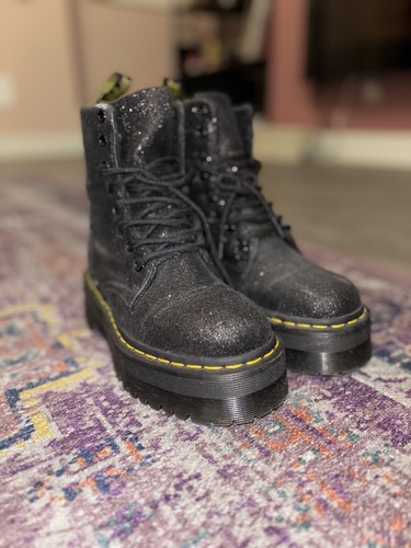Doc martens glitter platform - martens,