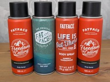 Fatface Body Sprays Amber &