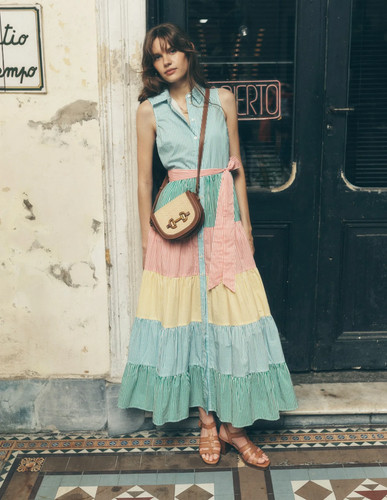 Bnwt boden tiered maxi shirt - bnwt,