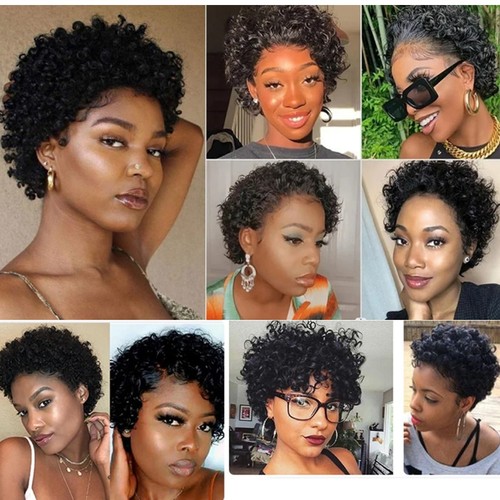 Synthetic short soft afro - synthetic,