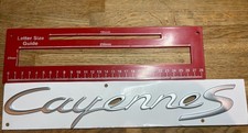 Porsche Cayenne S Rear Badge