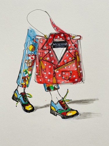 Fashion illustration original - illustration,